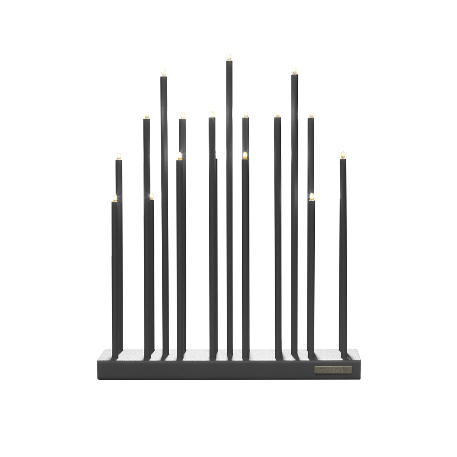 SMAK Design - Elflugan Grande - Adventsljusstake - Antracitgrå