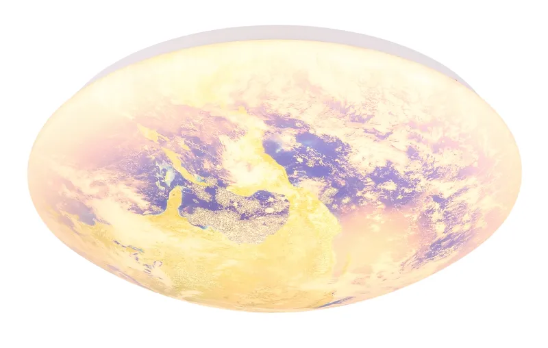 Gaia Ø35 Vit barnlampa från Globo Lighting - Ett utm&auml;rkt val f&ouml;r vardagsrum, kontor eller barnrum och fungerar b&aring;de som en funktionell ljusk&auml;lla och en dekorativ inredningsdetalj.