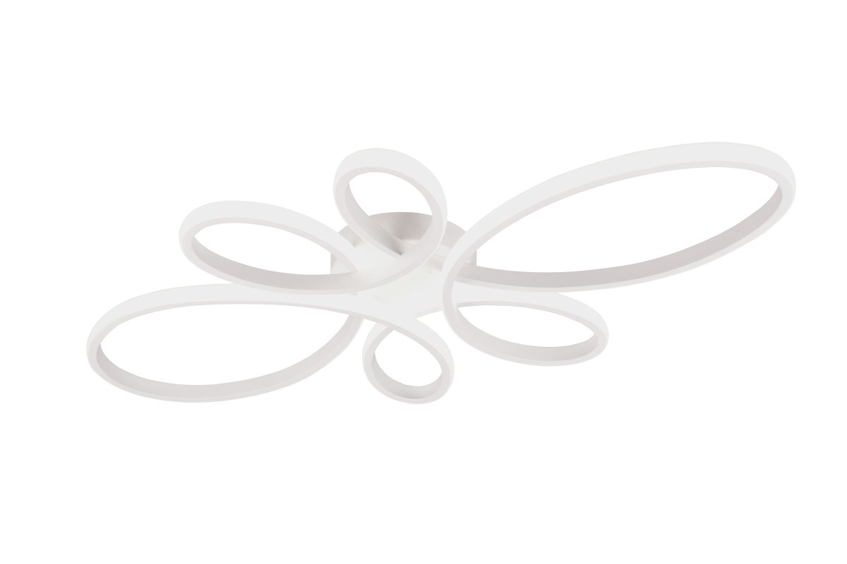 Fly 83cm Vit plafond från Trio Lighting - Plafonden Fly kombinerar modern design med funktionell belysning och blir en stilfull mittpunkt i vardagsrummet.