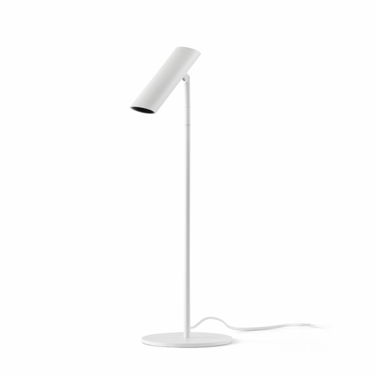 Faro Barcelona - Leo 48cm - Skrivbordslampa - Vit