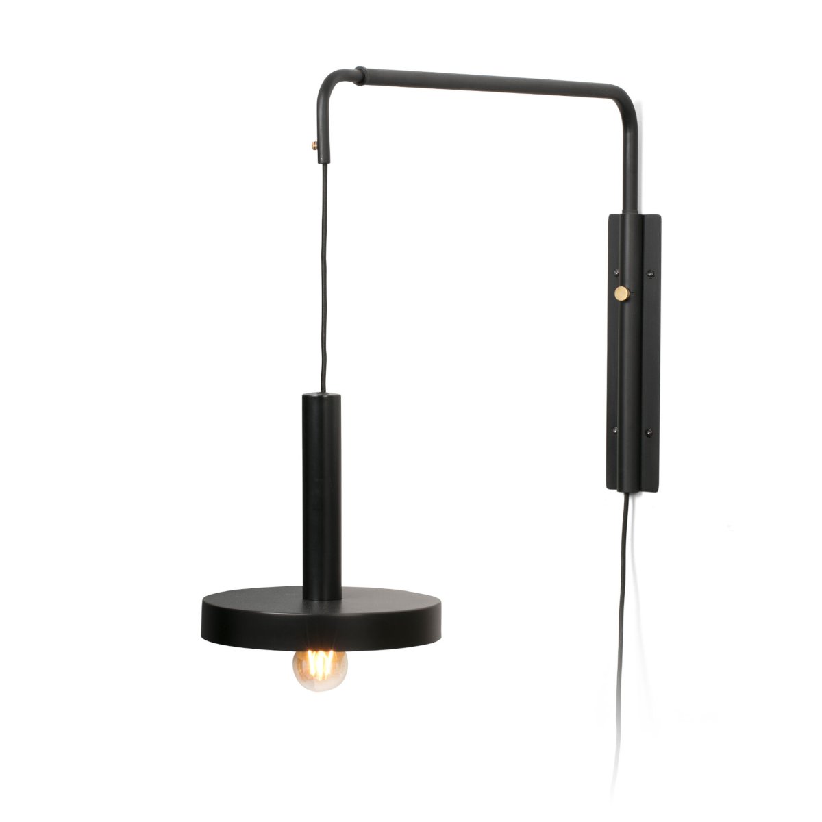 Faro Barcelona - Whizz 70cm - Vägglampa - Svart