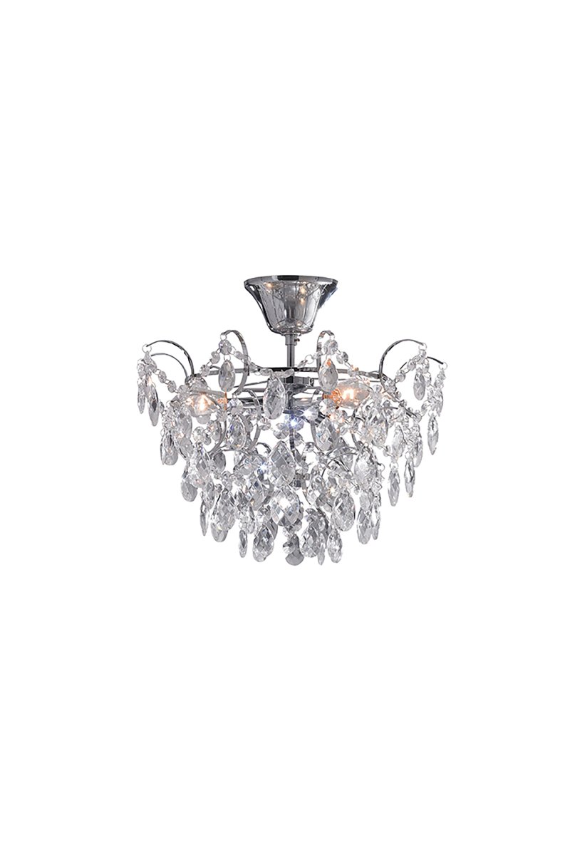 Markslöjd - Sofiero Ø36 - Kristallkrona - Krom