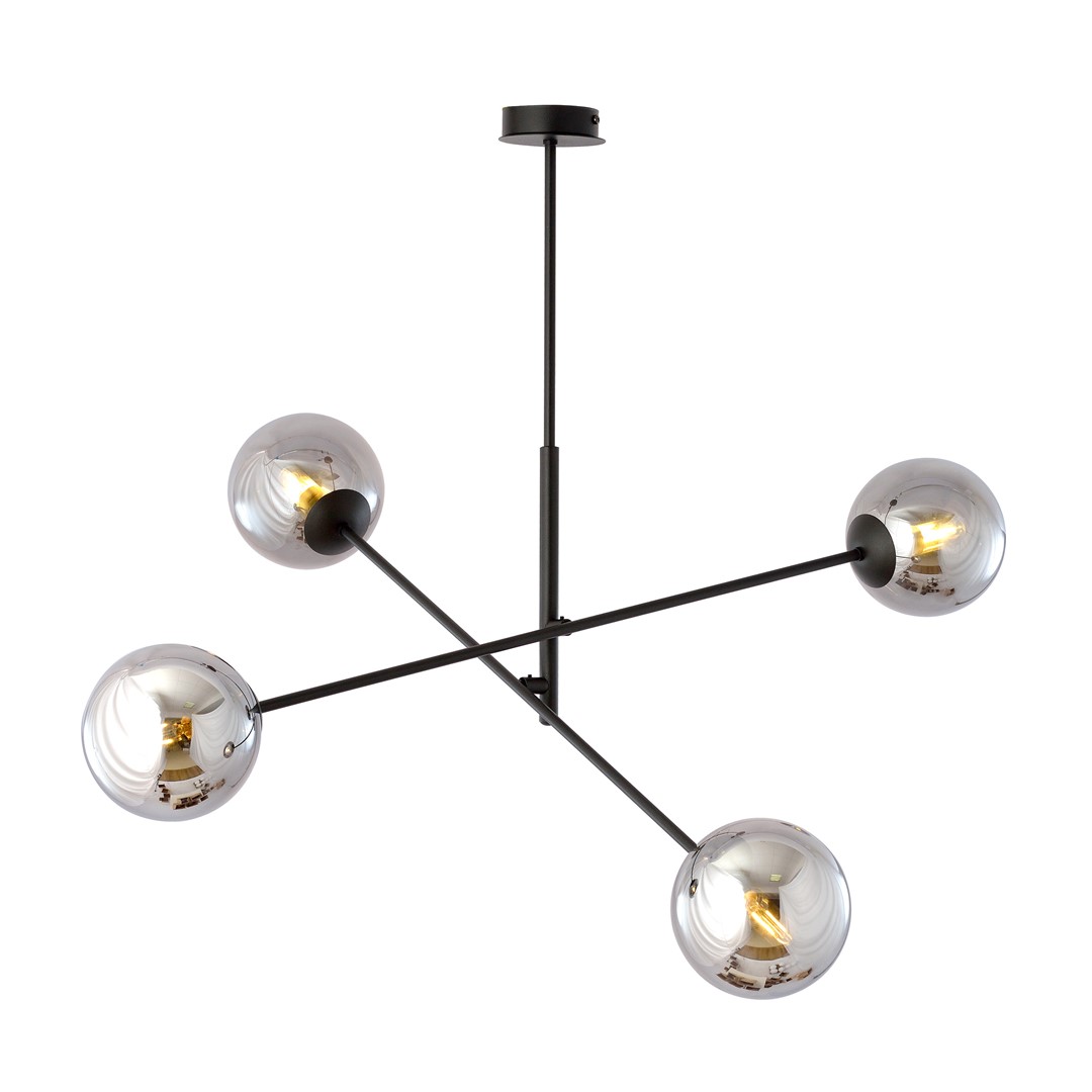 Emibig Lighting - Linear 102cm - Taklampa - Rökfärgad