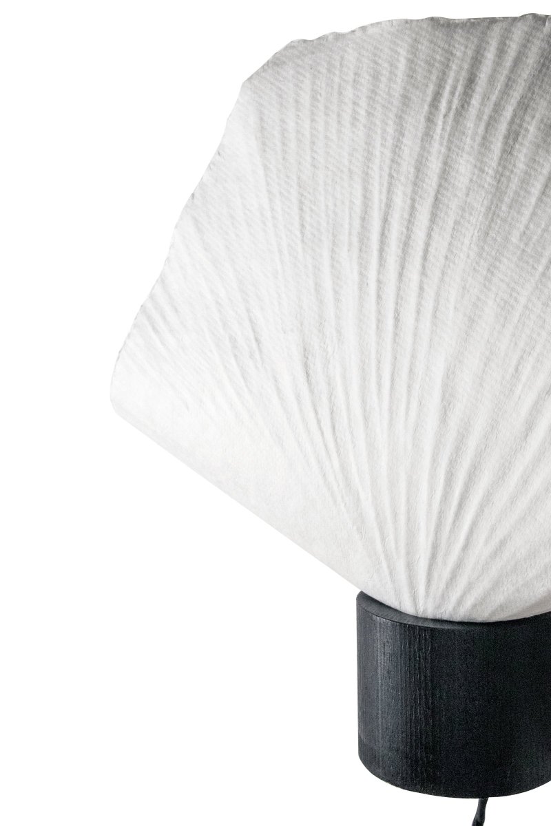 Natur Svart vägglampa från Globen Lighting - V&auml;gglampan Tropez f&ouml;r tankarna till Medelhavet och Franska rivieran, dels tack vare sitt sp&auml;nnande material och dels f&ouml;r sin b&ouml;ljande form.