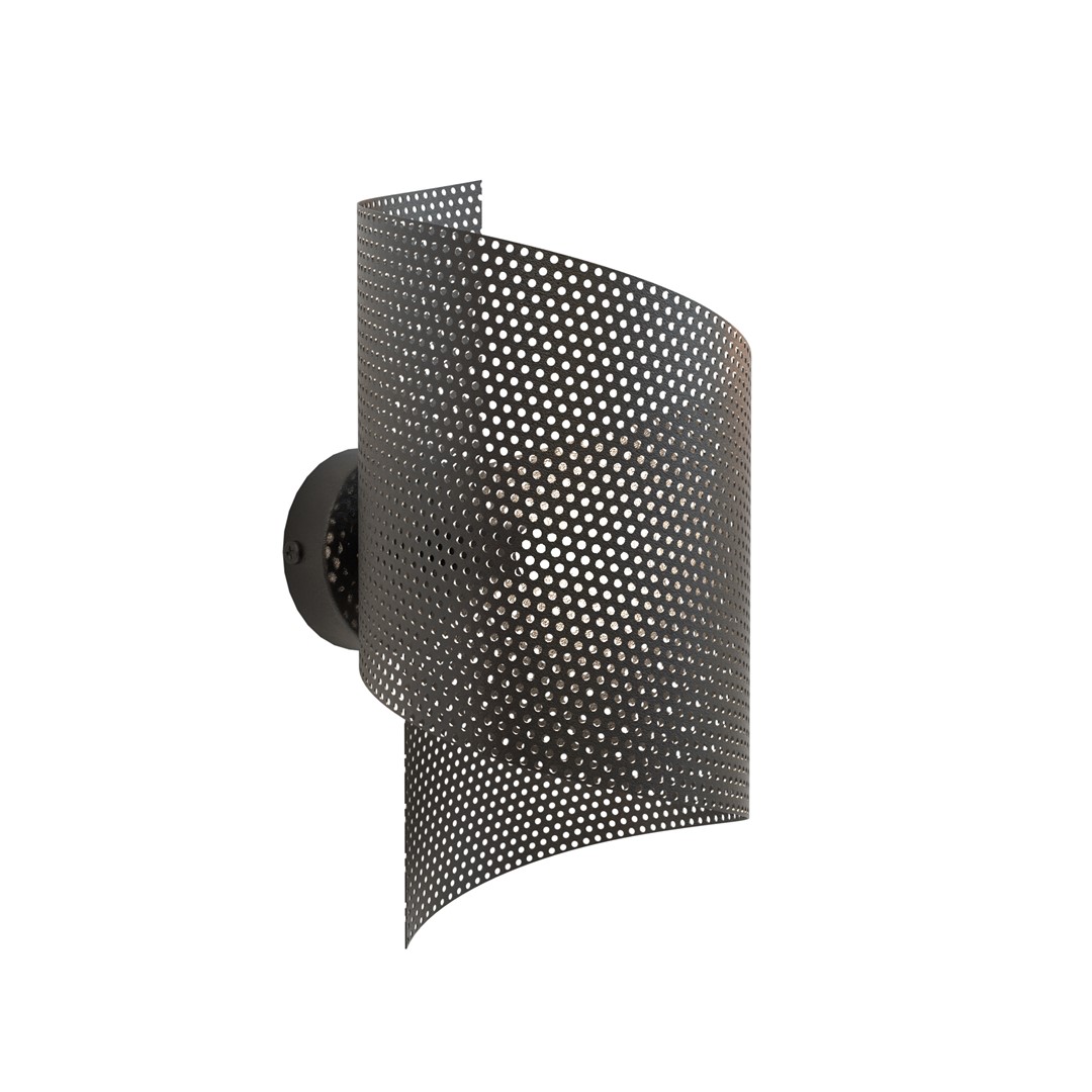 Emibig Lighting - Spiral 30cm - Vägglampa - Svart