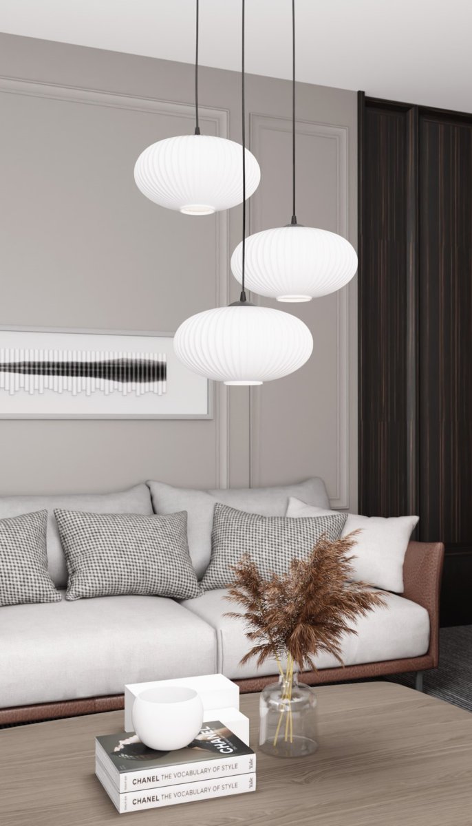 Coco Ø53 Vit taklampa från Emibig Lighting - Perfekt f&ouml;r vardagsrum och matplatser &ndash; Coco fungerar som en snygg accent i alla typer av inredningar.