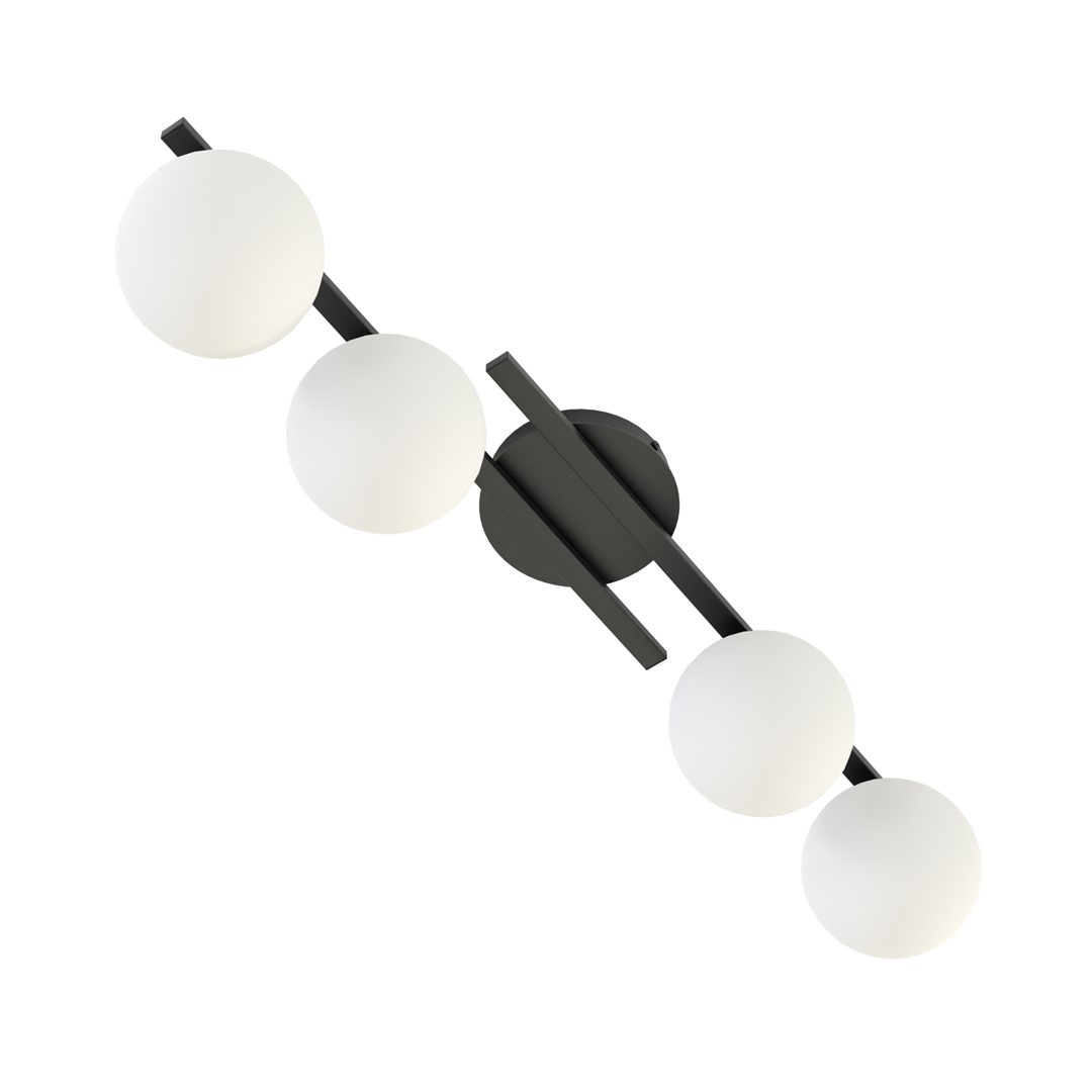 Kairo 87cm Svart plafond från Emibig Lighting - Den minimalistiska designen passar perfekt i alla hem och stilar.