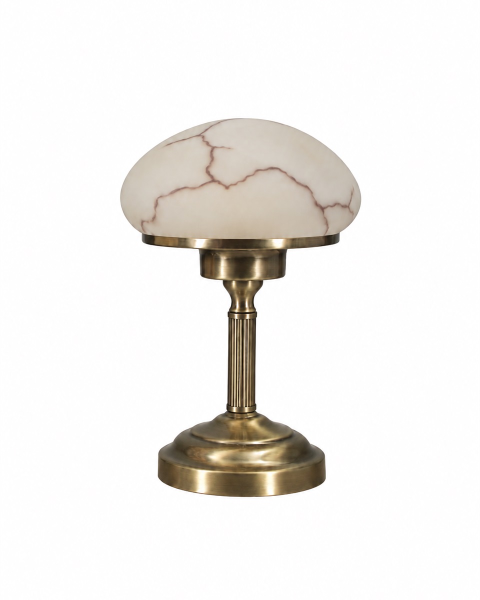 Aneta Lighting - August 28cm - Bordslampa - Antikm&auml;ssing