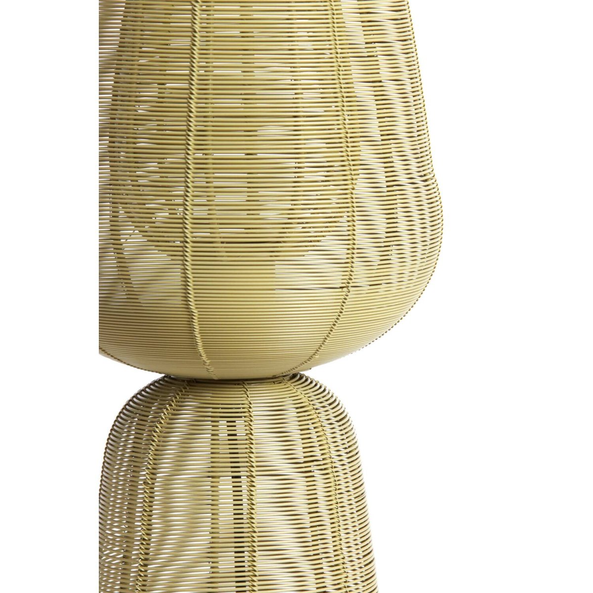 Aboso 42cm Ljusgrön bordslampa från Light & Living - Dess unika form ger en modern och elegant k&auml;nsla, perfekt f&ouml;r att lyfta inredningen i b&aring;de industriella och skandinaviska hem.