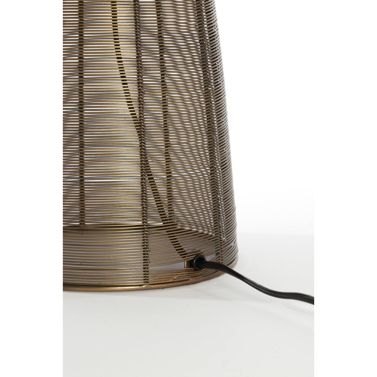 Aboso 54cm Brons bordslampa från Light & Living - Aboso &auml;r en stilren bordslampa av j&auml;rn med brons finish, d&auml;r den &ouml;ppna designen skapar ett vackert skuggspel.