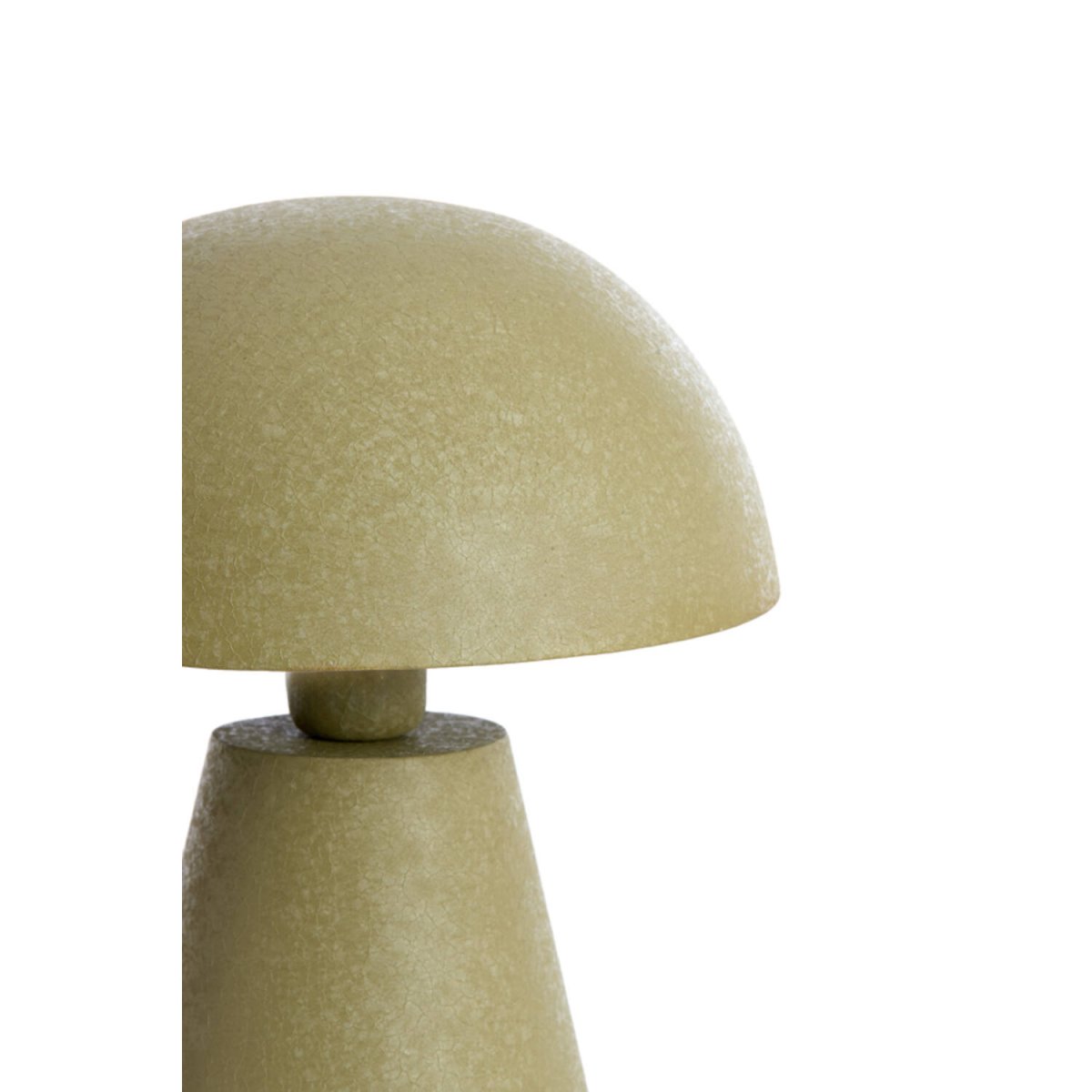 Surrina 40cm Grön bordslampa från Light & Living - Surrina &auml;r en stilren bordslampa i metall med en modern, svampformad design och en vacker matt olivgr&ouml;n kul&ouml;r.