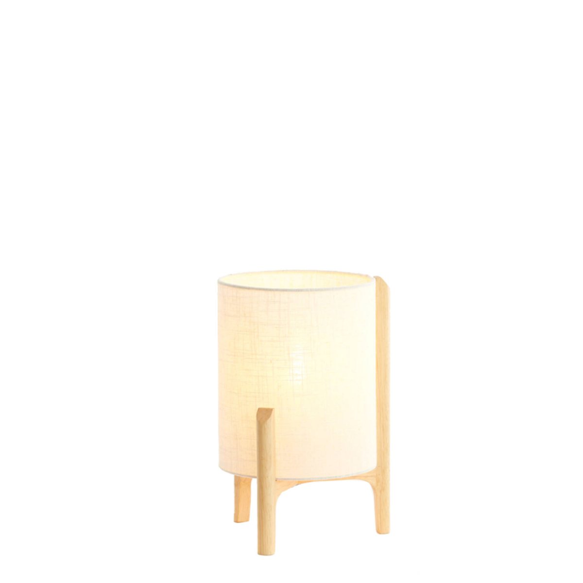 Litto 33cm Vit bordslampa från Light & Living - Litto &auml;r lika fin p&aring; s&auml;ngbordet som i vardagsrummet eller hallen &ndash; en stilfull detalj som bidrar till en ombonad k&auml;nsla i rummet.