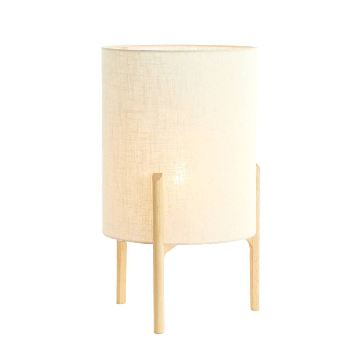 Litto 58cm Vit bordslampa från Light & Living - Litto &auml;r lika fin p&aring; s&auml;ngbordet som i vardagsrummet eller hallen &ndash; en stilfull detalj som bidrar till en ombonad k&auml;nsla i rummet.
