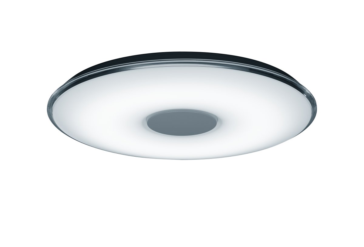 Tokyo Ø60 Vit plafond från Trio Lighting - Med den medföljande fjärrkontrollen kan du steglöst dimma ljuset, justera ljusfärgen och aktivera nattljusfunktionen.