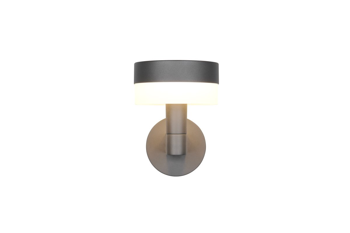 Mackenzie 22cm Antracit utelampa från Trio Lighting - Mackenzie &auml;r en modern och v&auml;dert&aring;lig fasadbelysning med stilren design i antracit.