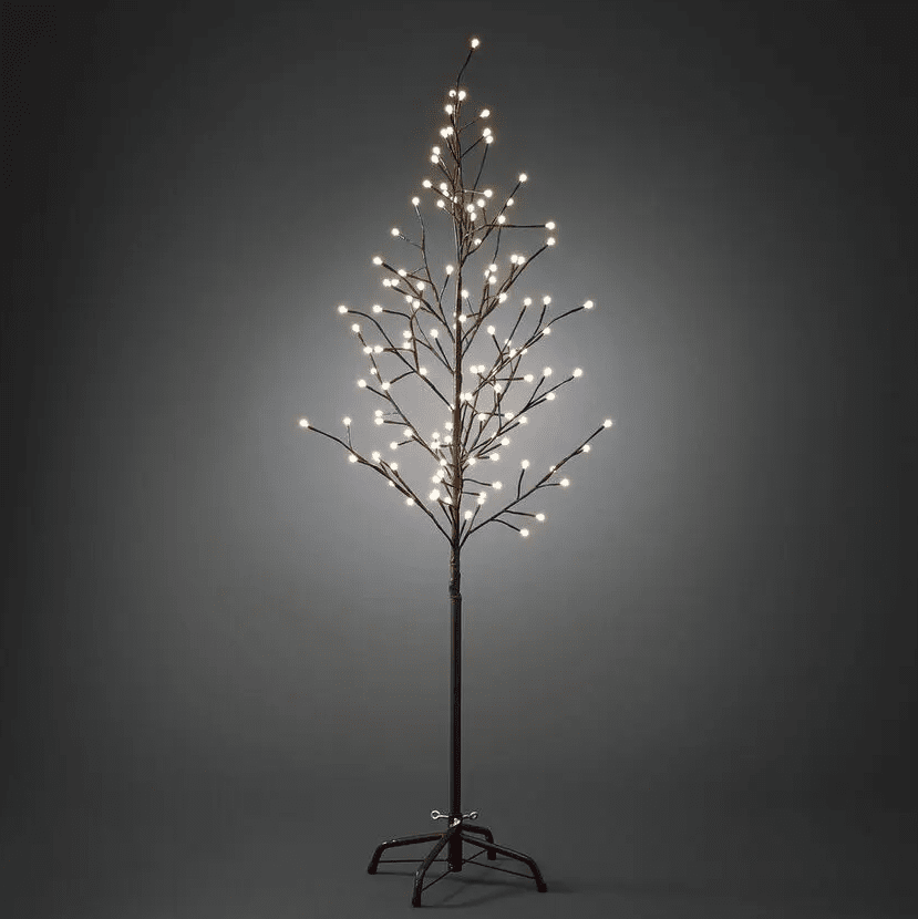 Brunt träd 150cm Brun från Konstsmide - Skapa en st&auml;mningsfull atmosf&auml;r med detta ljustr&auml;d &ndash; en dekorfavorit i juletid och &aring;ret runt!