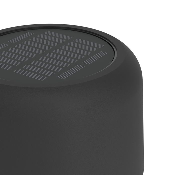 Roccanova 120cm Svart solcellslampa från Eglo - Roccanova &auml;r en stilren, solcellsdriven golvlampa som kombinerar form och funktion f&ouml;r b&aring;de inom- och utomhusbruk.