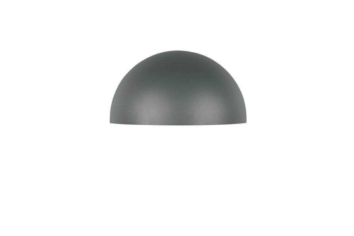 Maas 27cm Antracit utelampa från Trio Lighting - Maas &auml;r en stilren v&auml;gglampa med mjukt rundad form i modern antracitf&auml;rgad nyans.