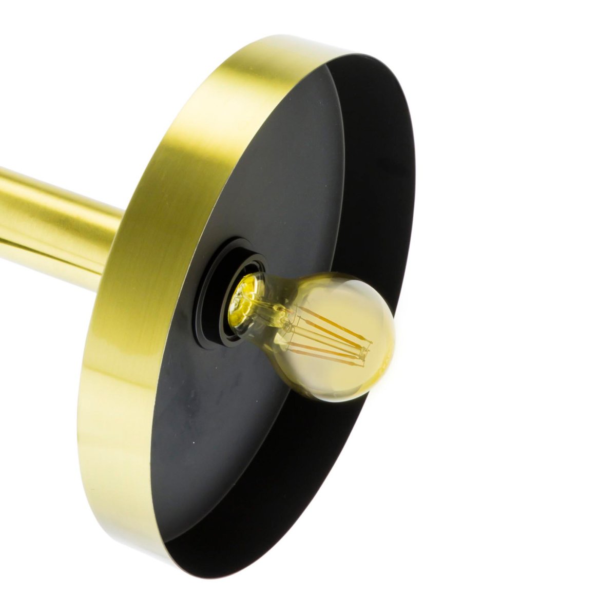 Whizz Guld golvlampa från Faro Barcelona - Whizz &auml;r en del av en designserie med matchande armaturer &ndash; idealisk f&ouml;r genomt&auml;nkta inredningsprojekt.