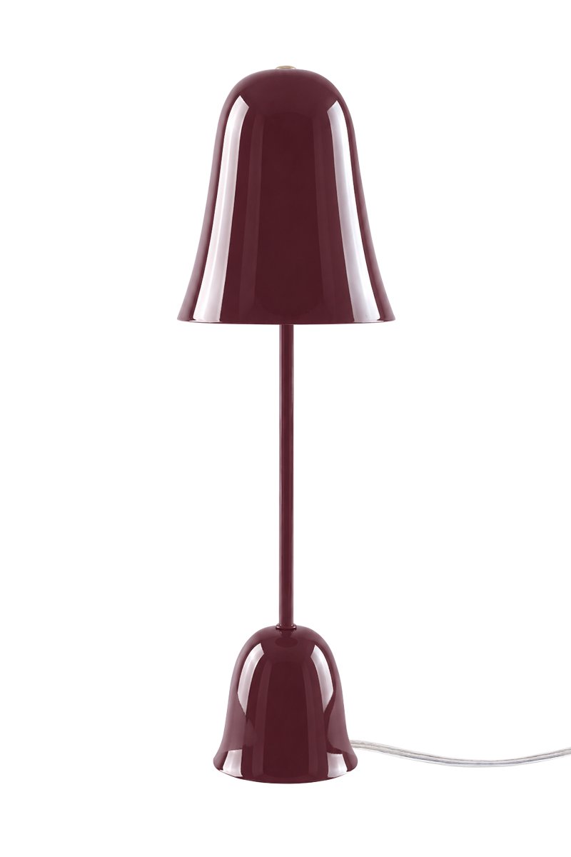 Globen Lighting - Bl&aring;klockan 50cm - Bordslampa - Vinr&ouml;d
