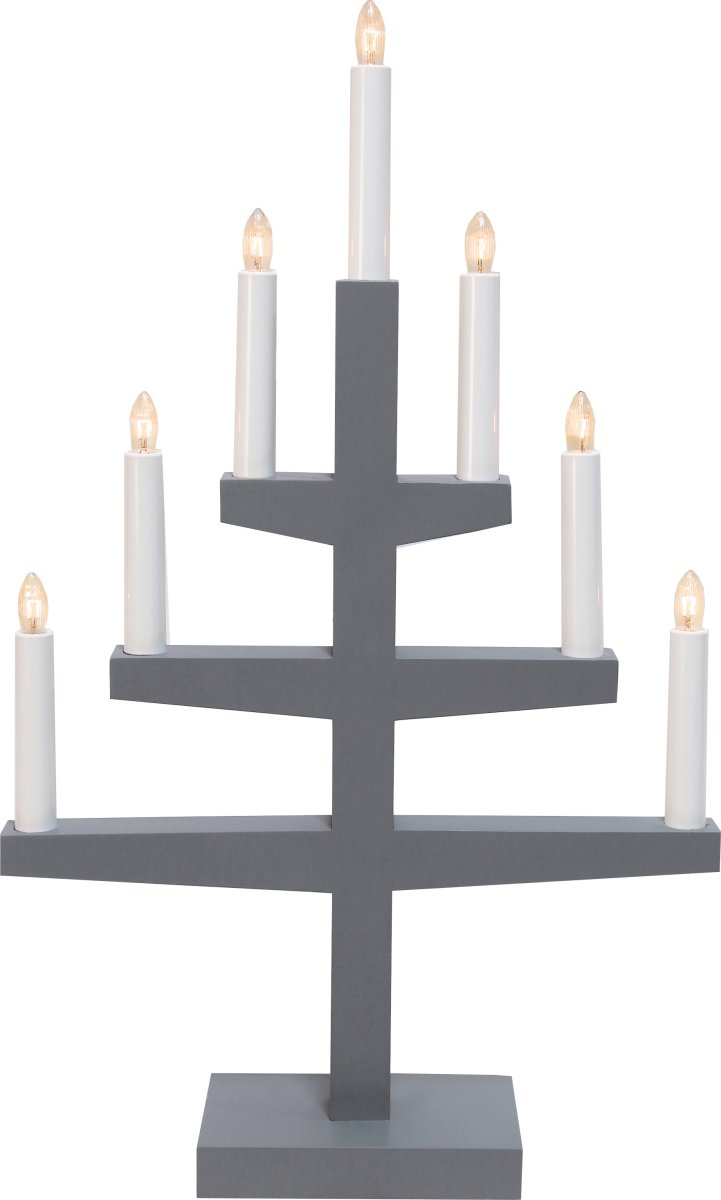 Star Trading - Trapp - Adventsljusstake - Grå