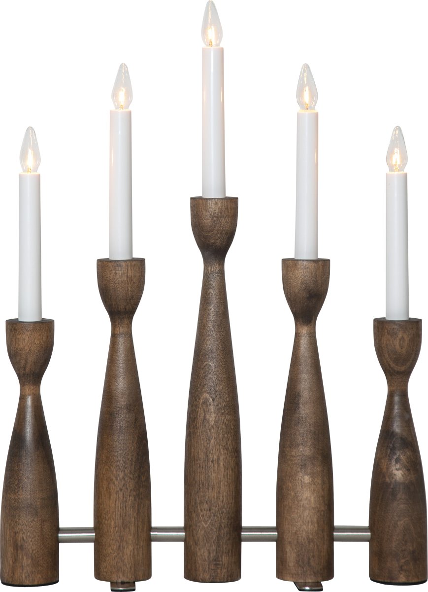 Midja 2.0 Brun från Star Trading - Levereras med 1,8m vit sladd, str&ouml;mbrytare och stickkontakt.