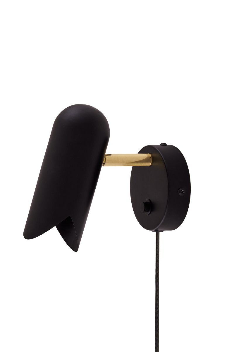 Globen Lighting - Savoy 15cm - S&auml;nglampa - Svart