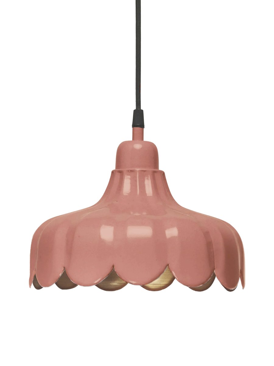 PR Home - Wells &Oslash;24 - F&ouml;nsterlampa - M&ouml;rkrosa