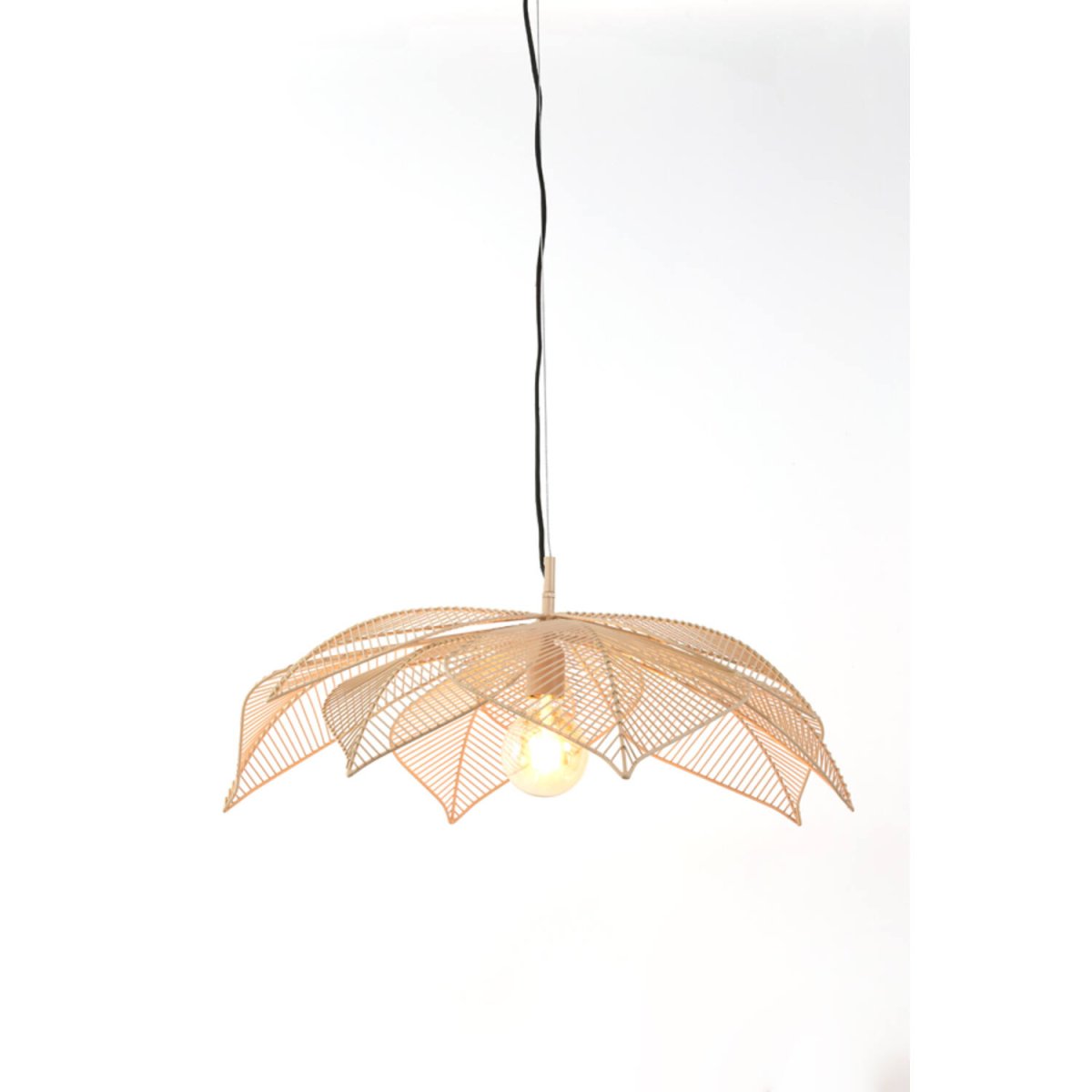 Pavas Ø72 Beige taklampa från Light & Living - Pavas &auml;r en dekorativ taklampa i matt beige metall.