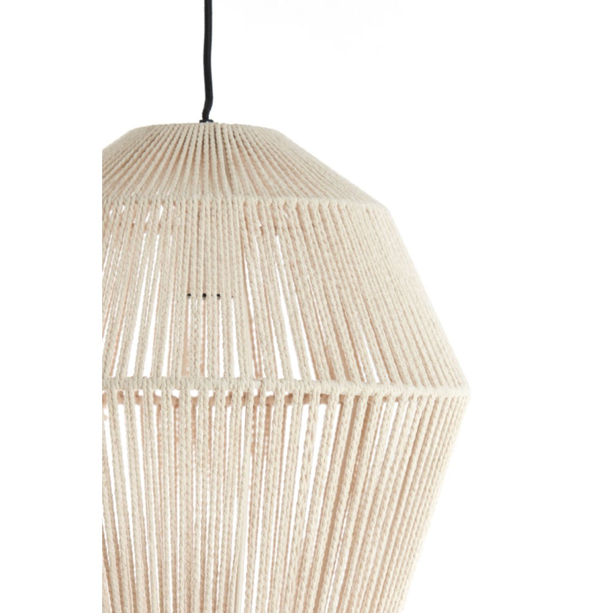 Deya Ø38 Krämvit taklampa från Light & Living - Deya &auml;r en modern taklampa med en grafisk design.