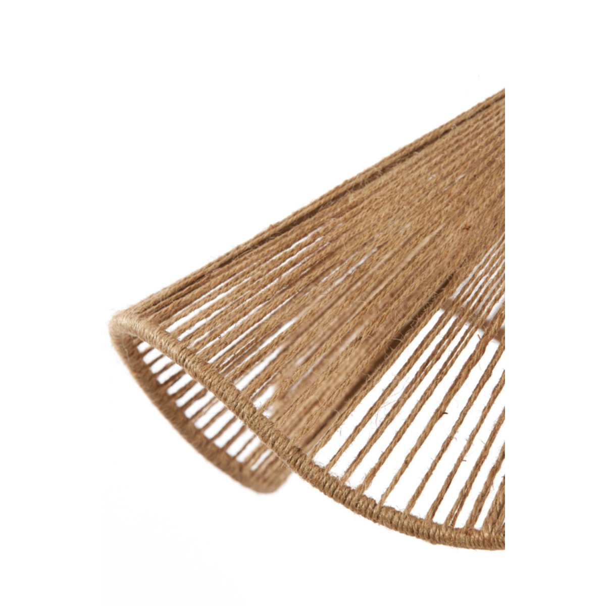 Fodara Ø48 Natur taklampa från Light & Living - Fodara har en v&aring;gformad design som ger en mjuk och organisk k&auml;nsla.