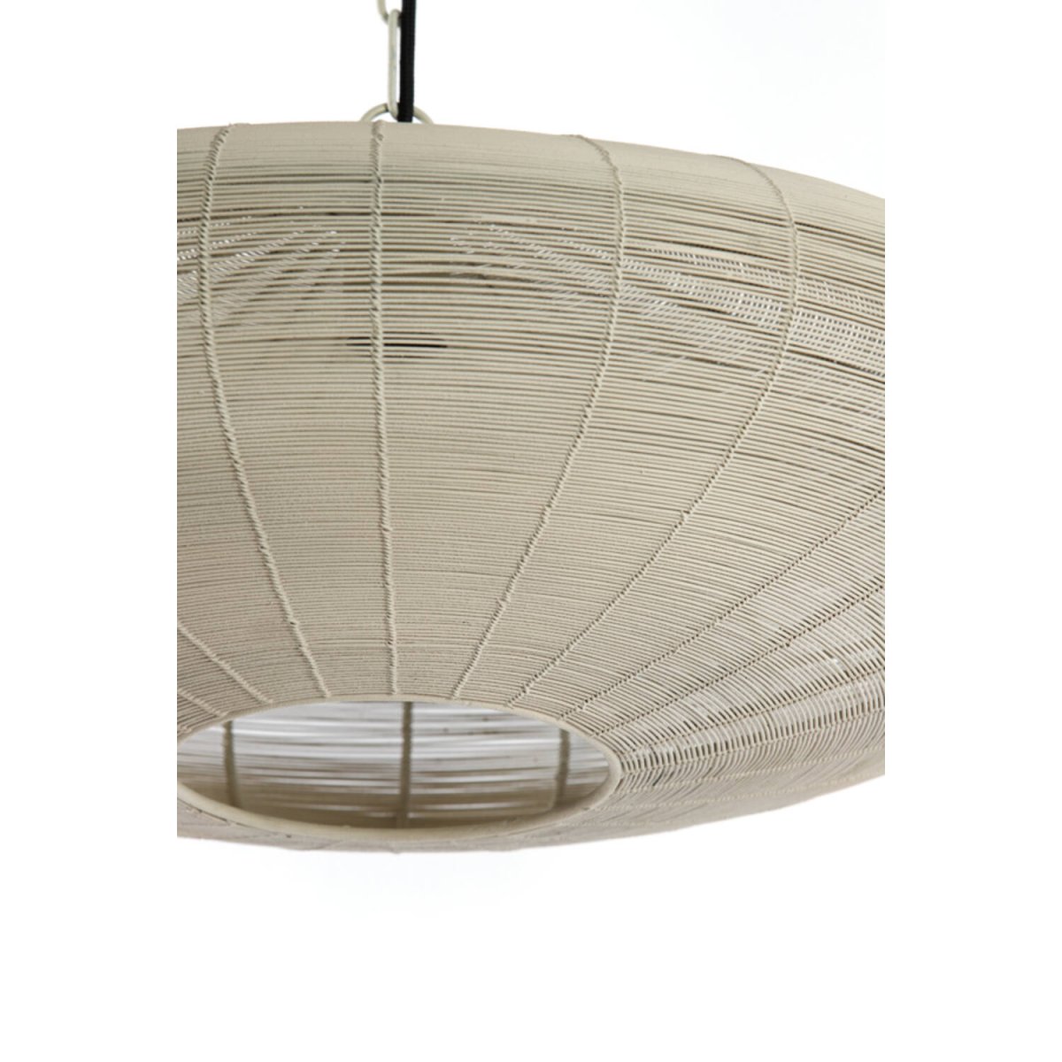 Bahoto Ø60 Krämvit taklampa från Light & Living - Bahoto har en rustik och stilren design med en sk&auml;rm av metall i en matt kr&auml;mvit f&auml;rg.