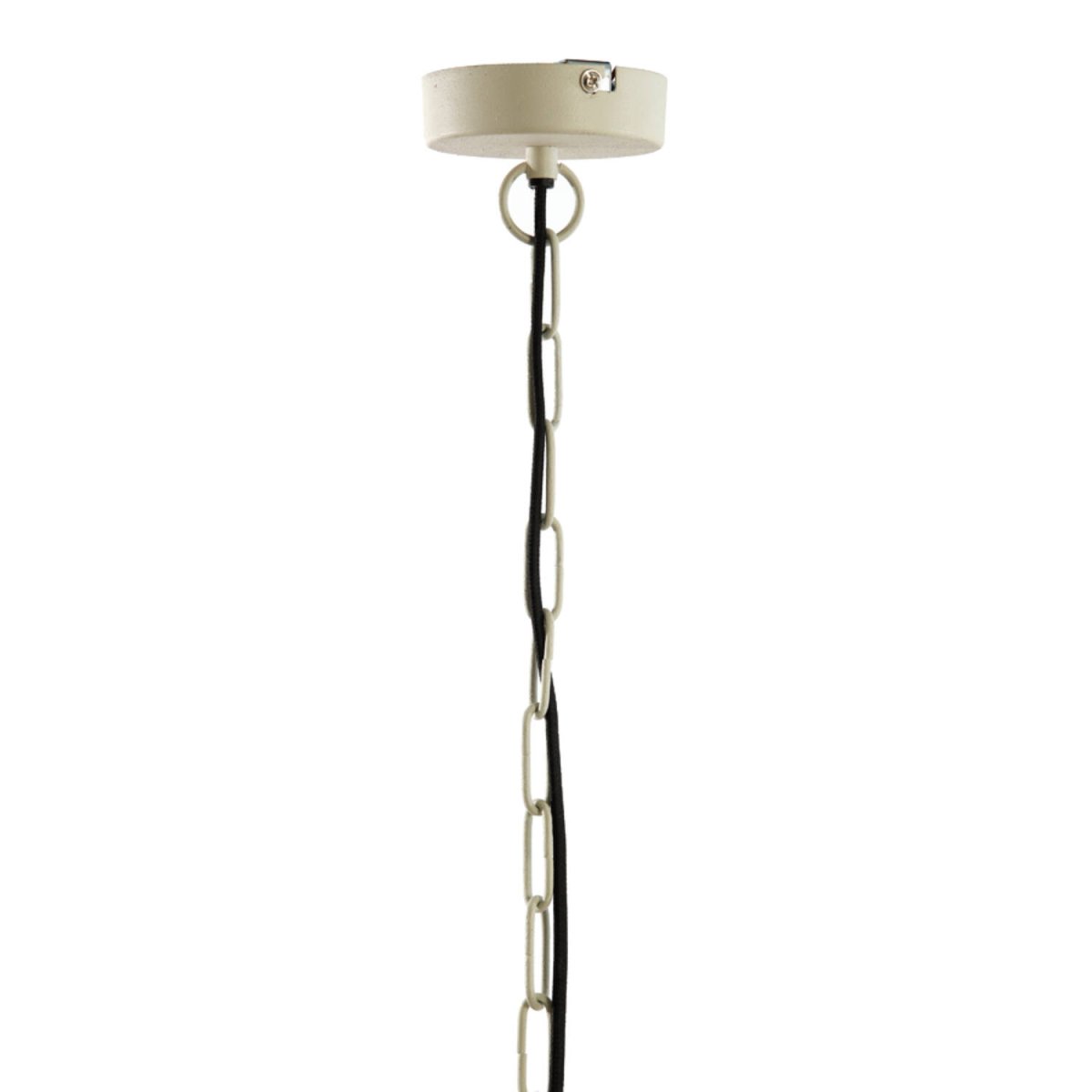 Bahoto Ø60 Krämvit taklampa från Light & Living - Bahoto har en rustik och stilren design med en sk&auml;rm av metall i en matt kr&auml;mvit f&auml;rg.