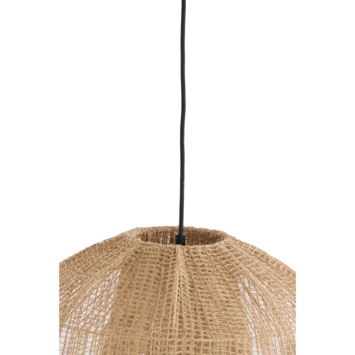 Macul Ø50 Natur taklampa från Light & Living - Dess organiska form och luftiga v&auml;v g&ouml;r den perfekt f&ouml;r att skapa en varm och inbjudande atmosf&auml;r.