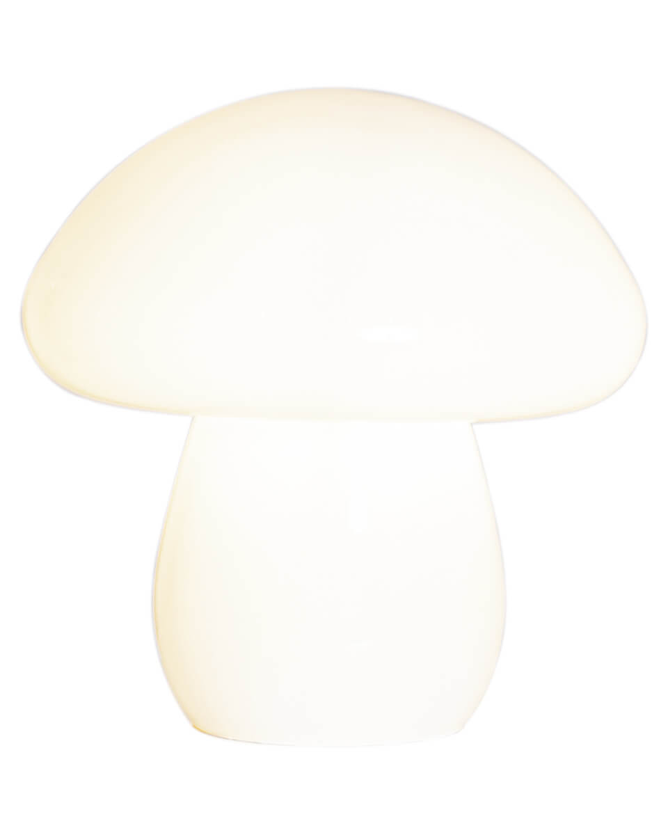 Mira Mushroom 30cm Vit bordslampa från By Rydéns - Lampan &auml;r inte bara en funktionell ljusk&auml;lla utan ocks&aring; en konstn&auml;rlig detalj som lyfter fram din inredning med sin naturinspirerade design och handgjorda kvalitet.