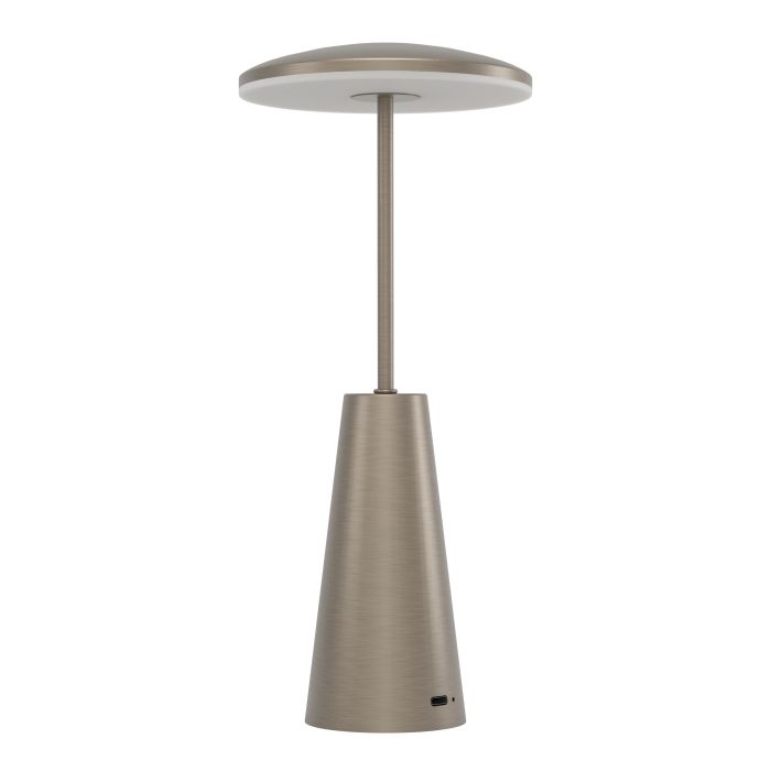 Piccola 28cm Brons portabel från Eglo - Tack vare IP54-klassning &auml;r den t&aring;lig mot vattenst&auml;nk och l&auml;mpar sig f&ouml;r b&aring;de inomhus- och utomhusbruk.