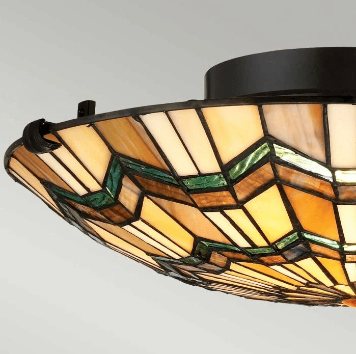 Alscott Ø42 Flerfärgad från Elstead Lighting - Den klassiska lampbasen &auml;r elegant f&auml;rdigst&auml;lld i brons finish, vilket f&ouml;rst&auml;rker den tidl&ouml;sa och hantverksm&auml;ssiga k&auml;nslan i designen.
