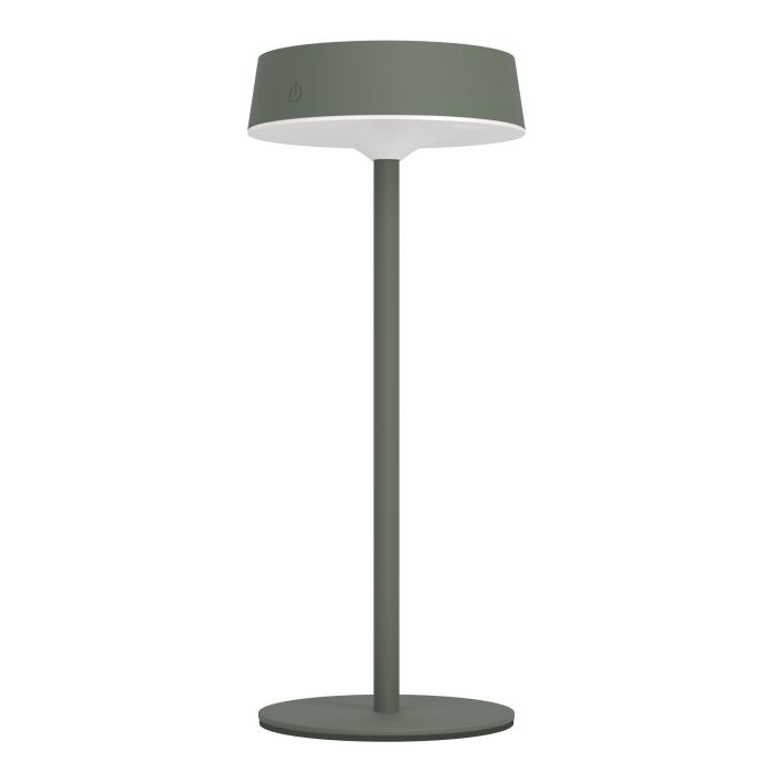 Simeri 30cm Grön solcellslampa från Eglo - Simeri&nbsp;&auml;r en stilren, solcellsdriven bordslampa som kombinerar form och funktion f&ouml;r b&aring;de inom- och utomhusbruk.