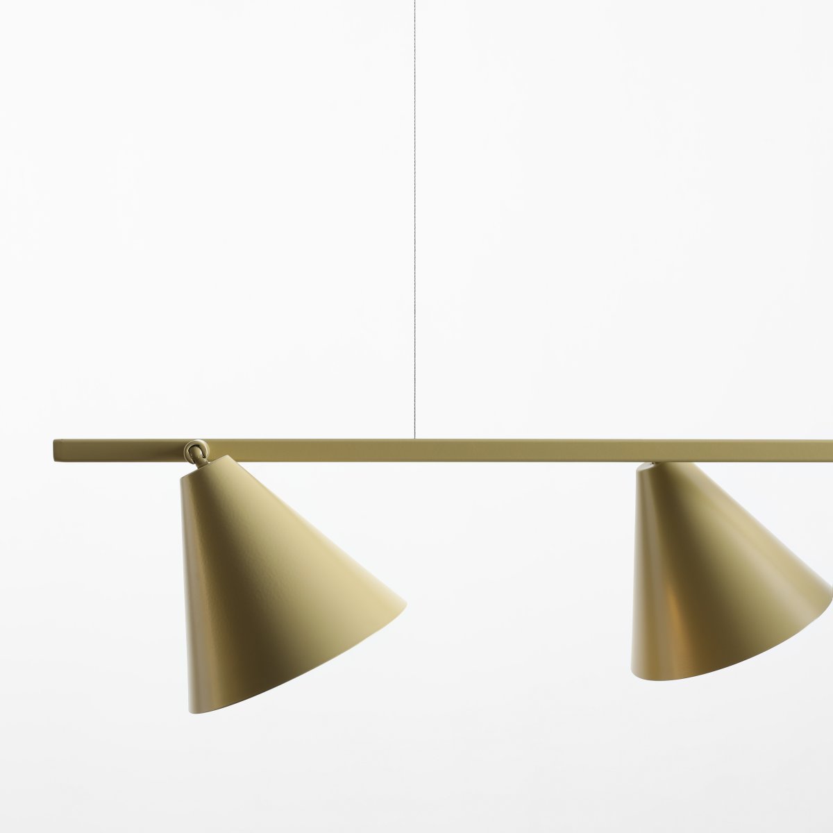 Form 120cm Pistage taklampa från Artera - Form &auml;r en modern takpendel i metall med en stilren och lekfull design.