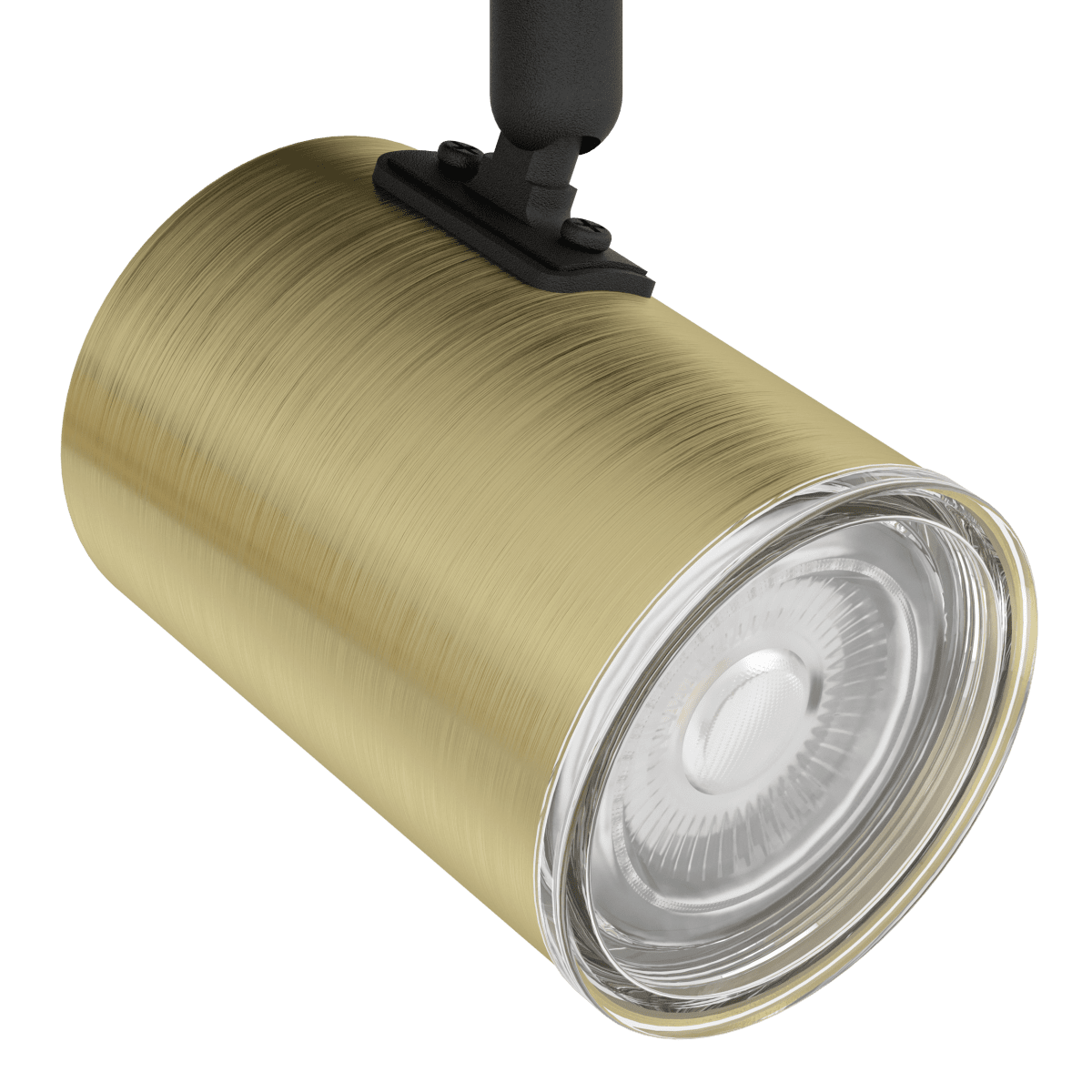 Consuma 3 Guld spotlight från Eglo - De tre r&ouml;rliga spotlightsen g&ouml;r det enkelt att rikta ljuset dit du beh&ouml;ver det, vilket ger b&aring;de funktion och flexibilitet.