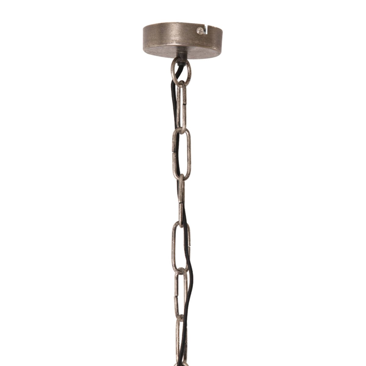 Kylie Ø60 Nickel taklampa från Light & Living - Kylie &auml;r en rustik taklampa av metall med en r&aring;, m&ouml;rk nickel finish, vilket skapar en varm och behaglig ljusspridning.