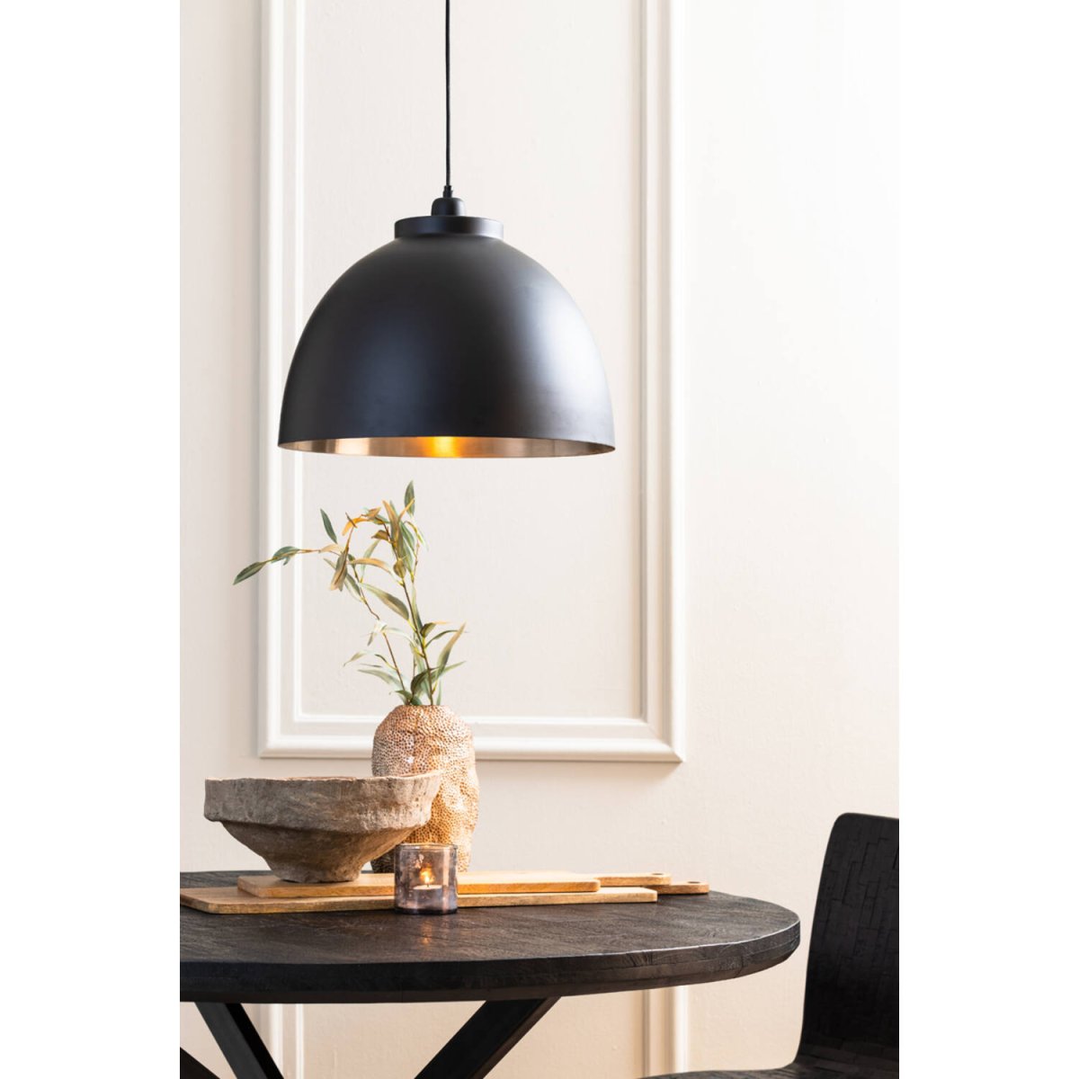 Kylie Ø45 Svart/nickel taklampa från Light & Living - 
