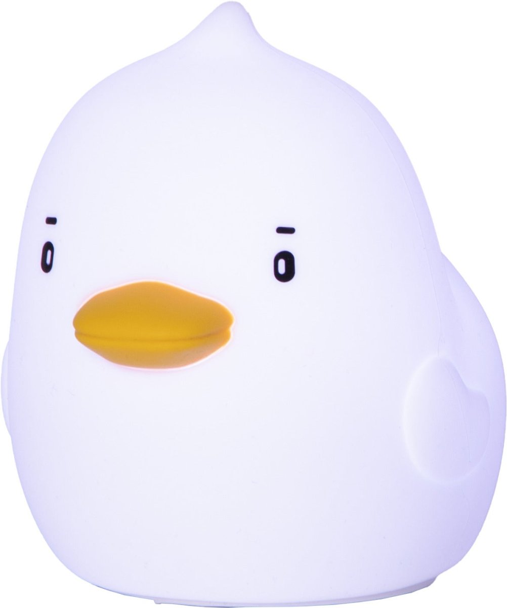 Duck Vit barnlampa från Star Trading - Lampan har touchfunktion och med en l&auml;tt klapp kan du t&auml;nda, sl&auml;cka eller v&auml;xla mellan olika fina f&auml;rger.