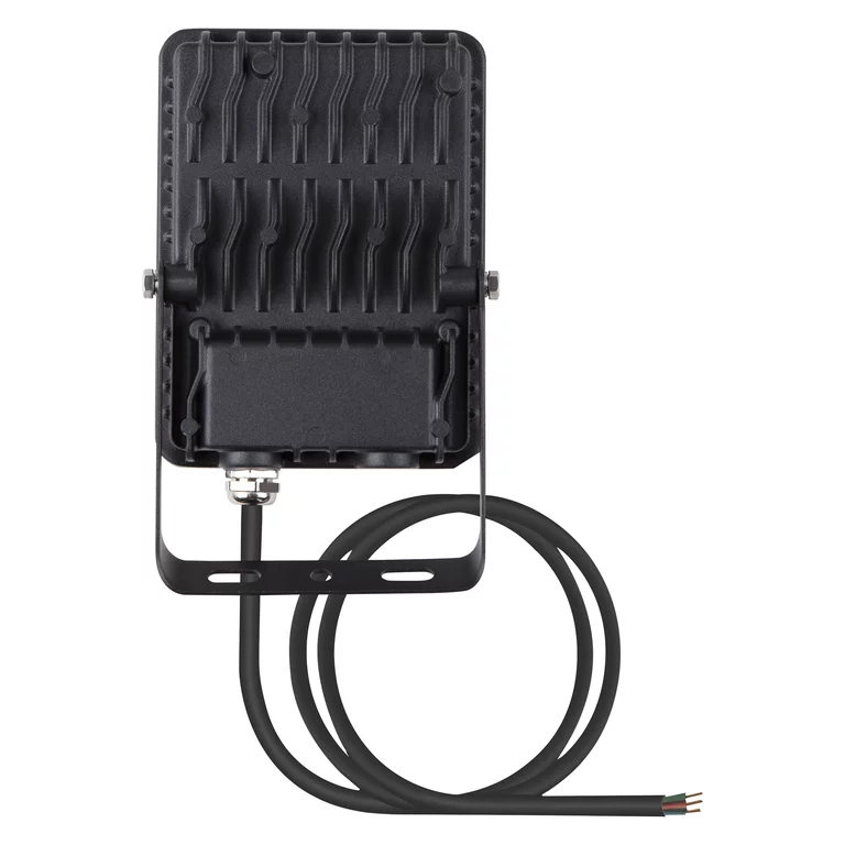 Floodlight Essential 20W Svart utelampa från Ledvance - Idealisk f&ouml;r uppfarter, fasader, garage och andra ytor d&auml;r s&auml;ker och p&aring;litlig belysning beh&ouml;vs.