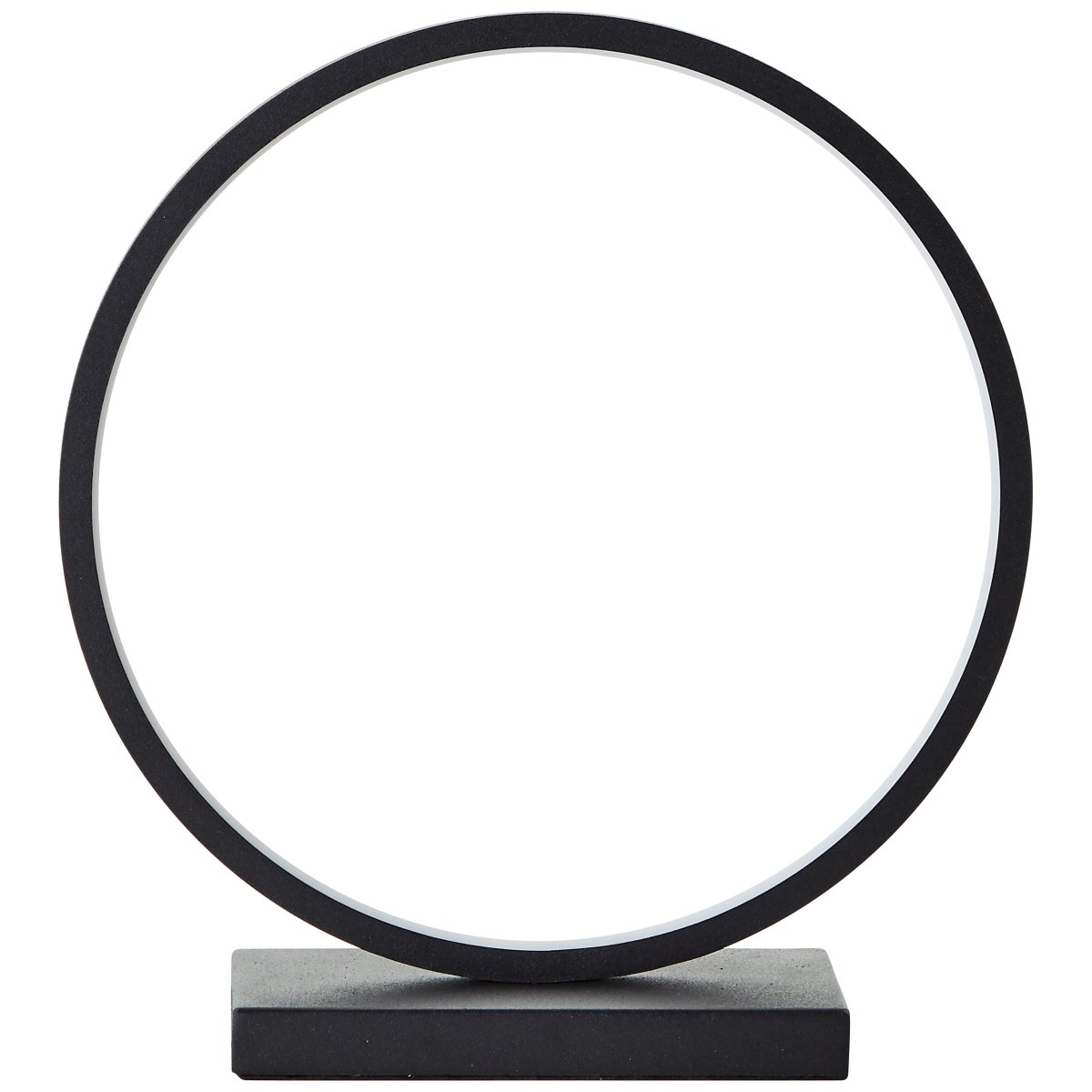 Chaumont 28cm Svart bordslampa från Brilliant - Denna dekorativa bordslampa i modern design passar perfekt som s&auml;nglampa eller f&ouml;r att skapa st&auml;mningsljus p&aring; byr&aring;er och f&ouml;nsterbr&auml;dor.
