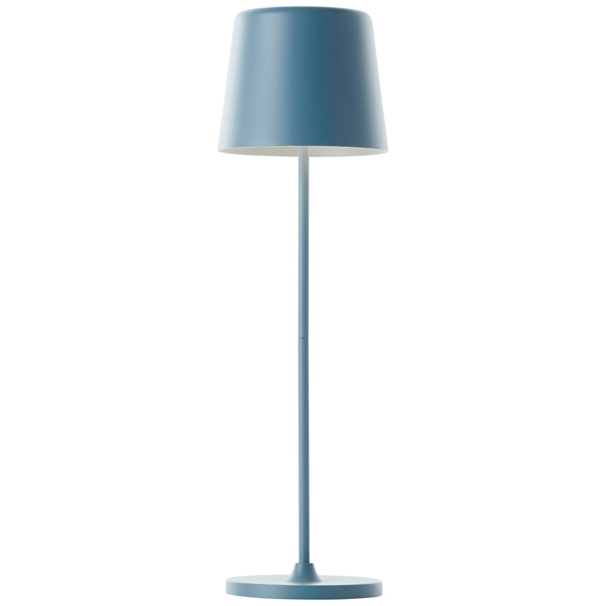 Kaami 37cm Mattblå portabel från Brilliant - Med sin h&ouml;ga IP44-klassning &auml;r den t&aring;lig mot v&auml;derf&ouml;rh&aring;llanden, perfekt f&ouml;r b&aring;de utomhus och inomhus.