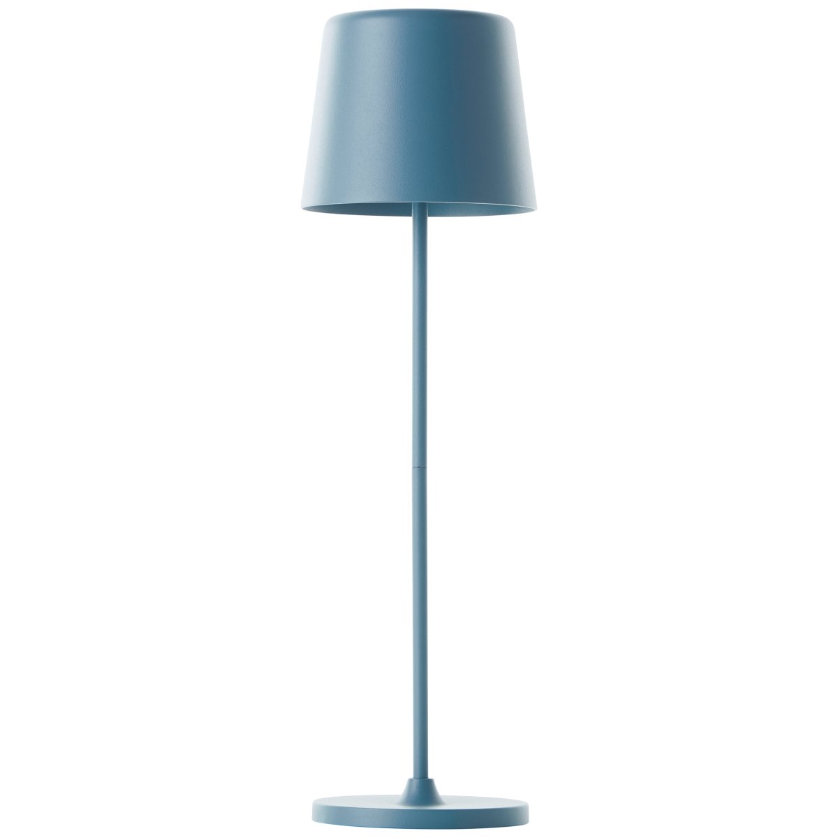 Kaami 37cm Mattblå portabel från Brilliant - Med sin h&ouml;ga IP44-klassning &auml;r den t&aring;lig mot v&auml;derf&ouml;rh&aring;llanden, perfekt f&ouml;r b&aring;de utomhus och inomhus.