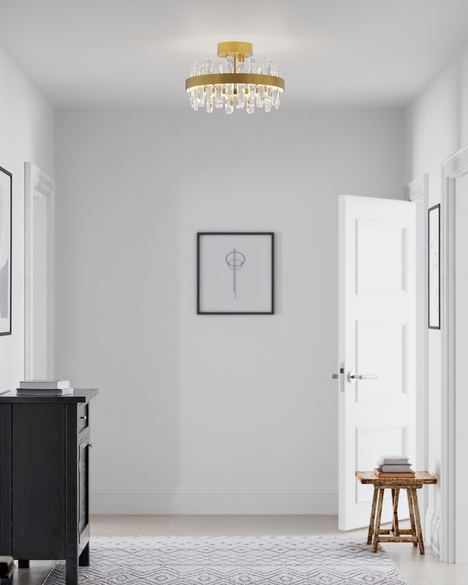 Triumph Ø50 Mässing plafond från By Rydéns - Triumph &auml;r en plafond som omedelbart drar till sig uppm&auml;rksamhet och ger rummet en exklusiv k&auml;nsla.