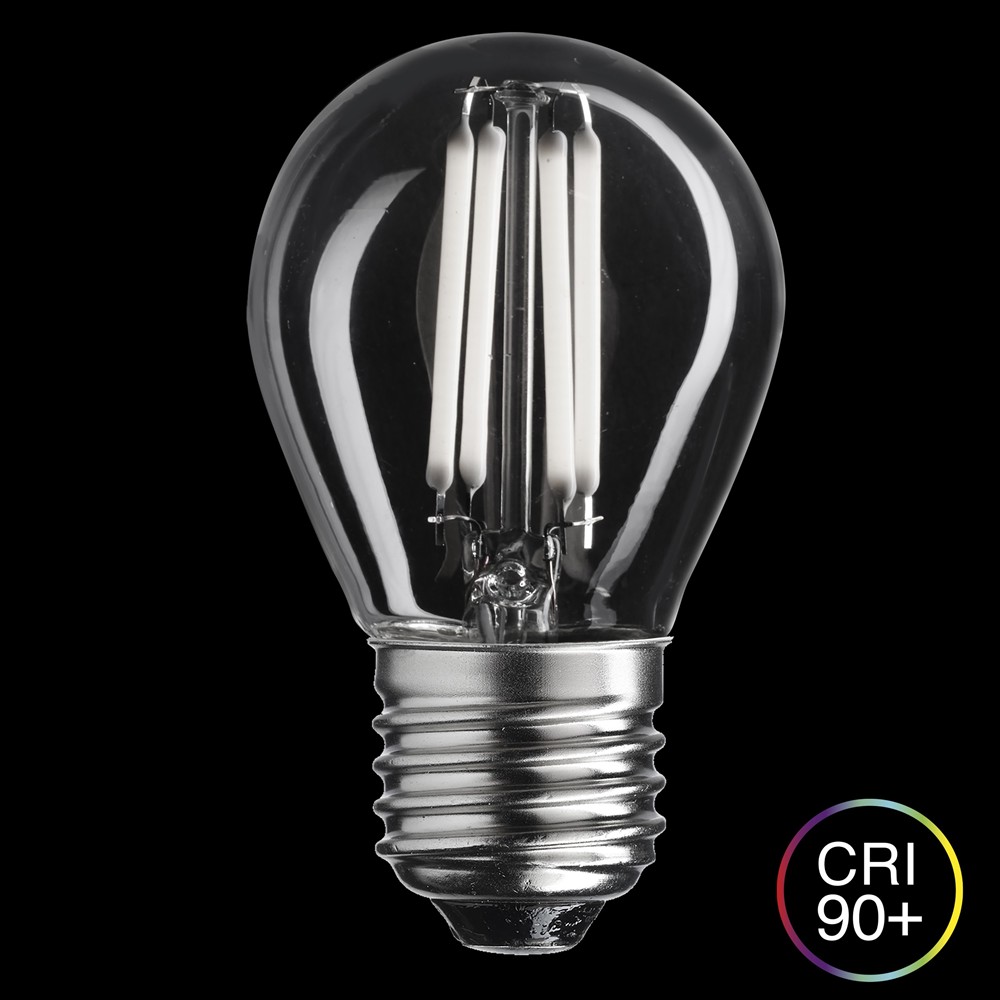 E27 klot 2W 2700K dimbar Transparent från Unison - 