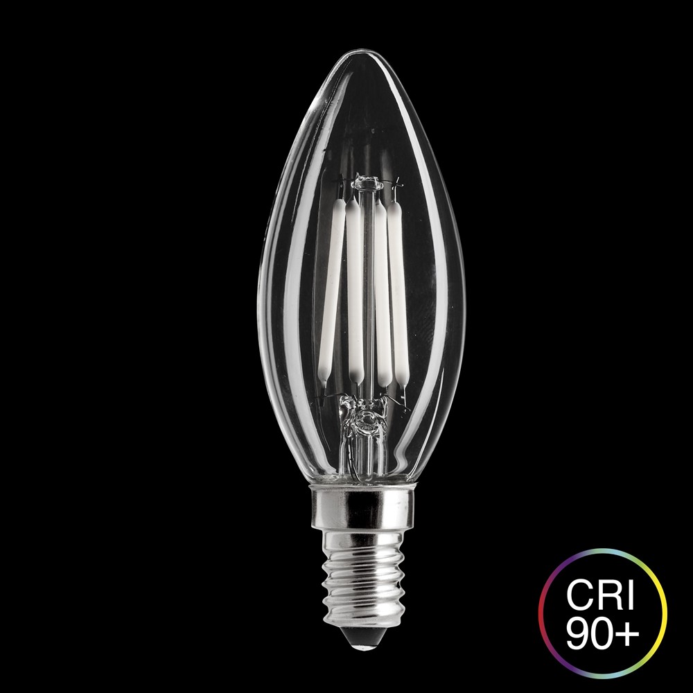 LED E14 kronljus 4W 2700K Transparent från Unison - 